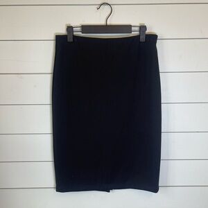 Philosophy Classic Black Pencil Skirt women’s size 6
